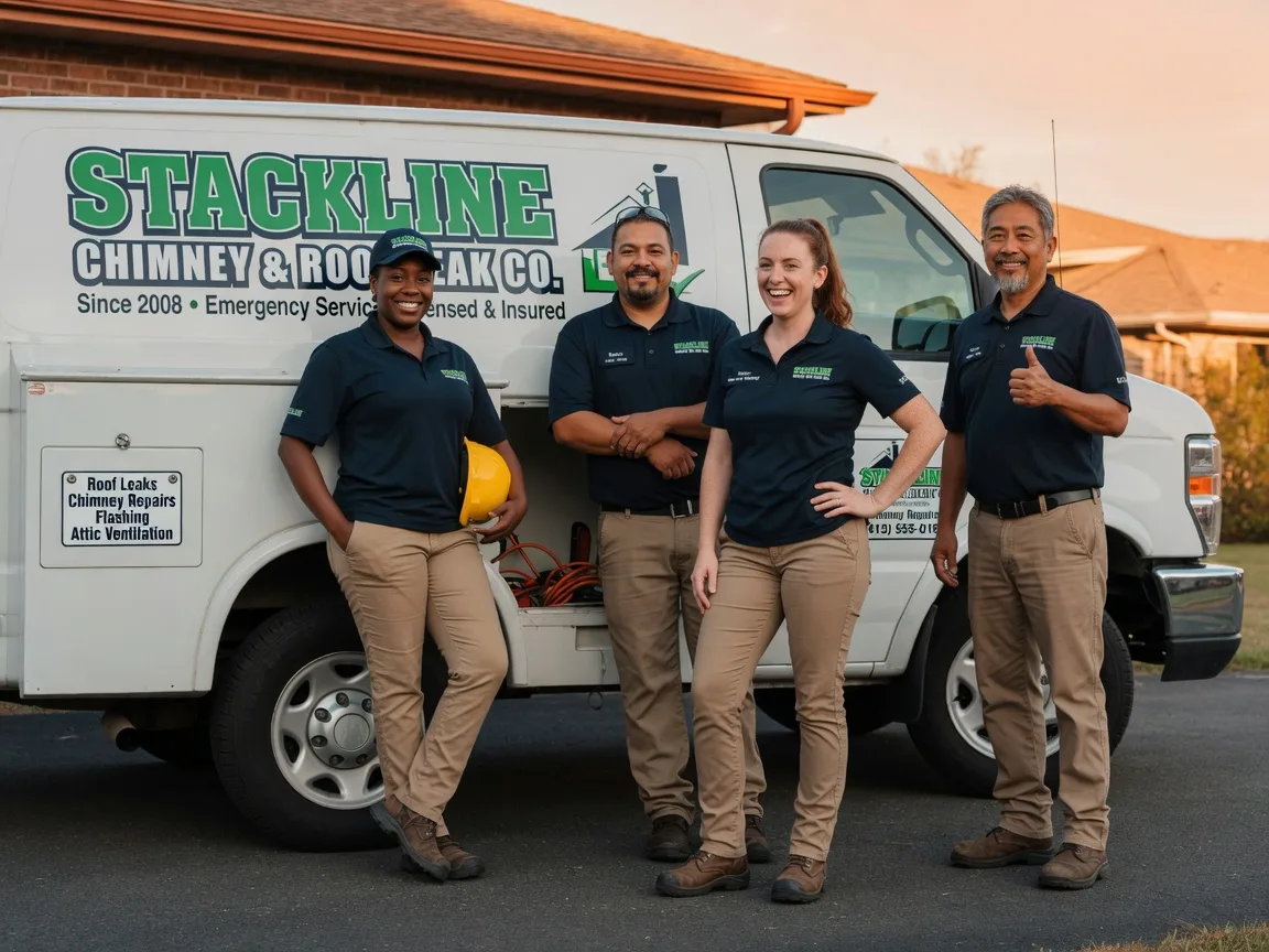 Chimney flashing repair company in White Lake, SD